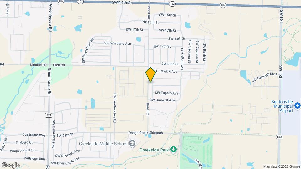 2206 SW Chaddington Rd Map and Location Details