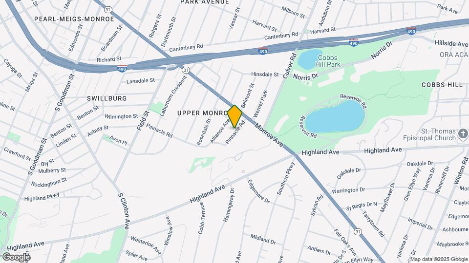 59 Pinnacle Rd Map and Location Details