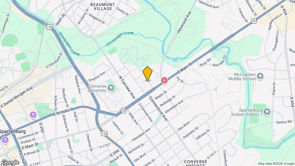 136 Oakwood Ave Map and Location Details