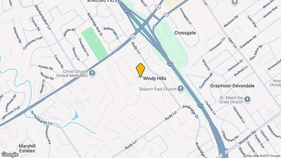 711 Waterford Rd Map and Location Details