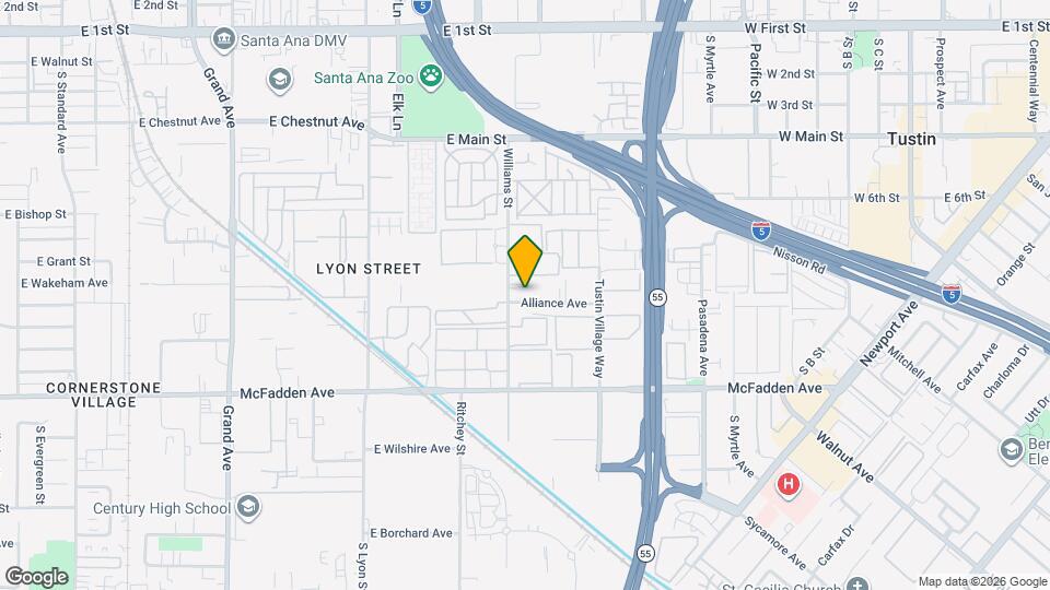 16531 Alliance Ave, Unit 1 Map and Location Details