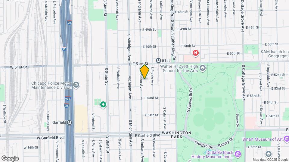 5201 S Indiana Ave Map and Location Details