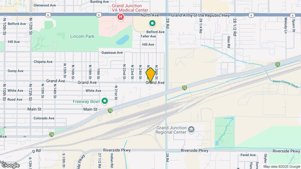 2539 Grand Ave, Unit 1 Map and Location Details