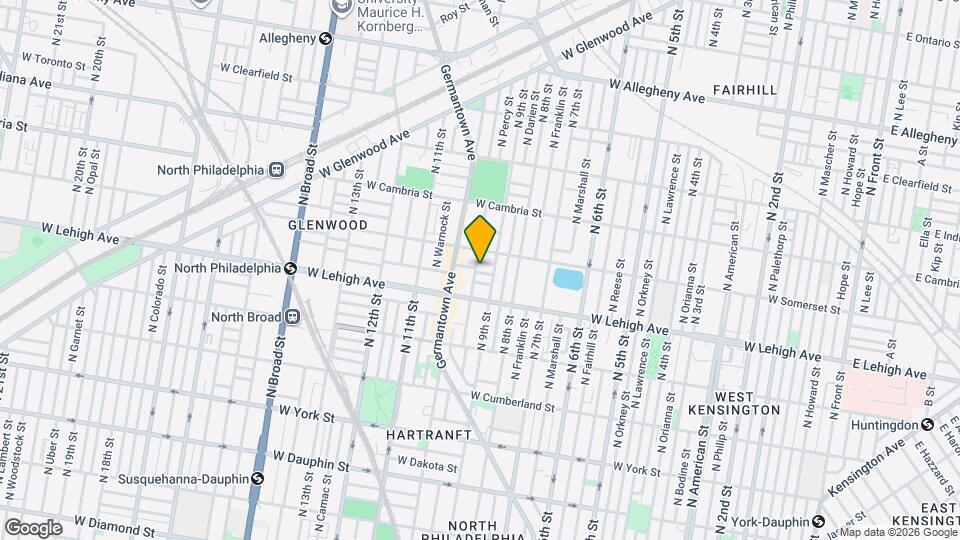 921 W Silver St Mapa y Detalles de la Ubicación