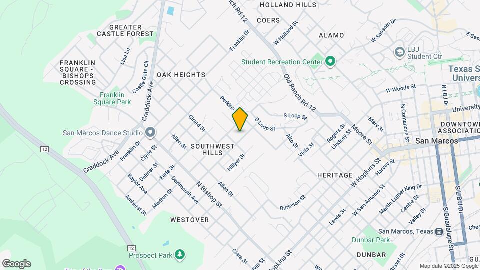 814 Hazelton St Map and Location Details