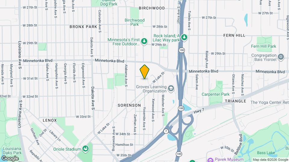 3071 Zarthan Ave S Map and Location Details