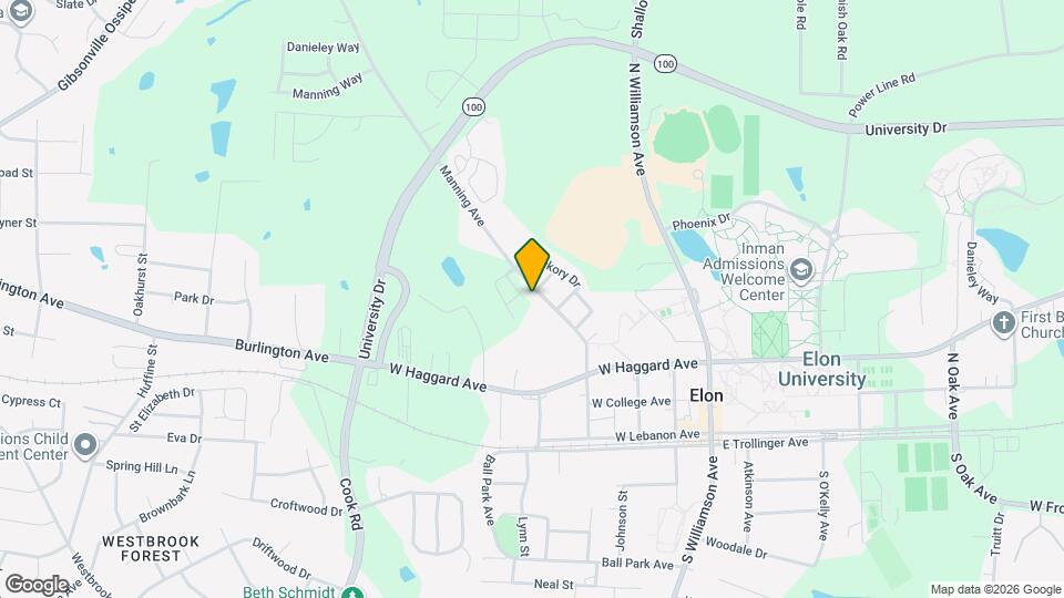 422 Manning Ave Map and Location Details