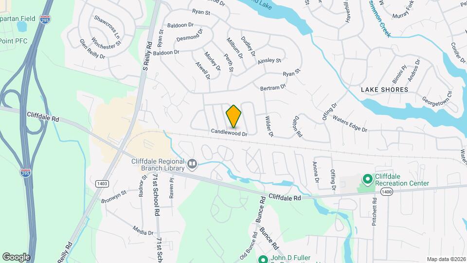 6954 Candlewood Dr, Unit R14 Map and Location Details