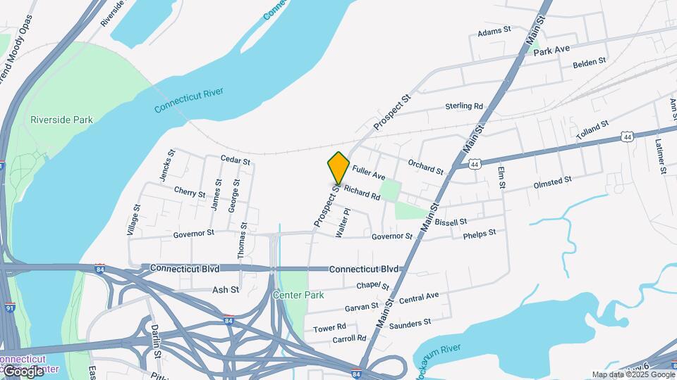 301 Prospect St Map and Location Details