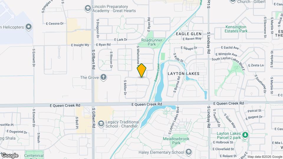 3371 E Canary Way Map and Location Details