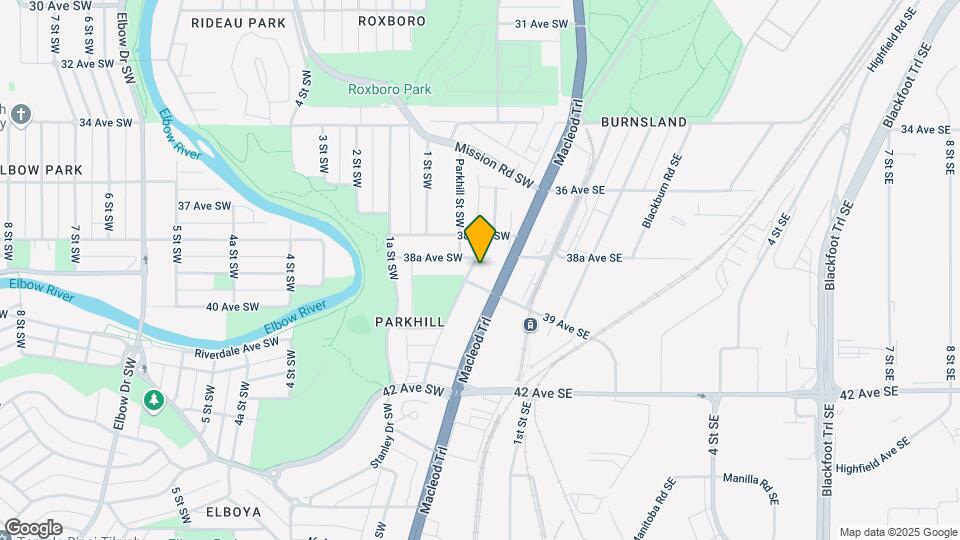 3908 Stanley Rd SW Map and Location Details