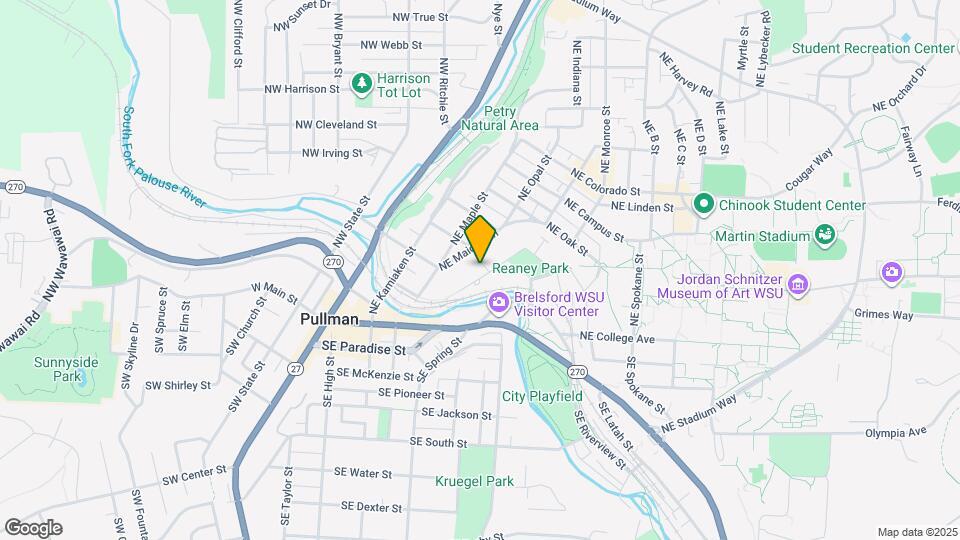 445 NE Morton St Map and Location Details