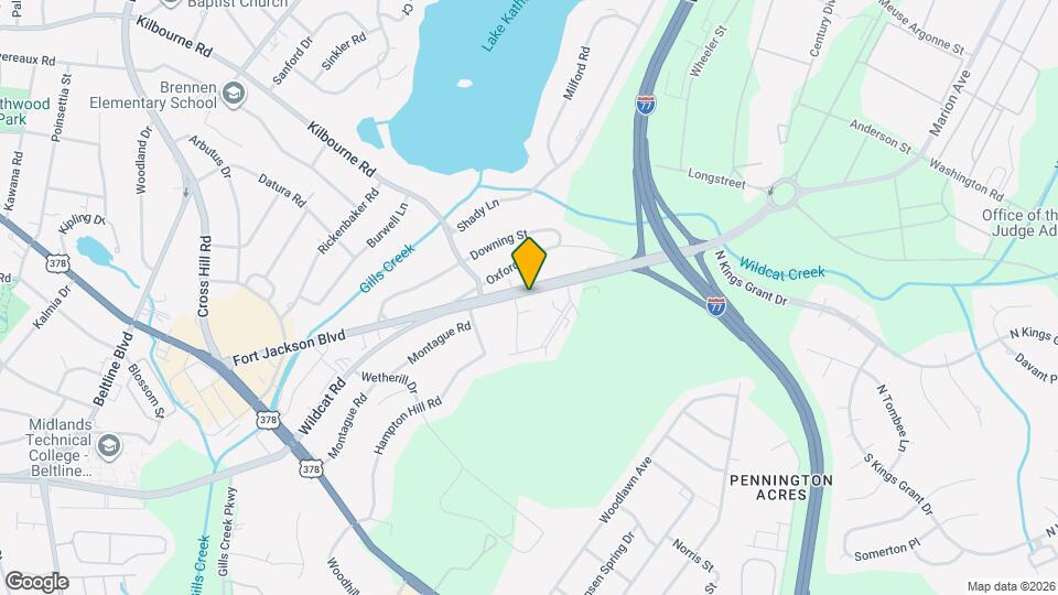 4600 Ft Jackson Blvd Map and Location Details