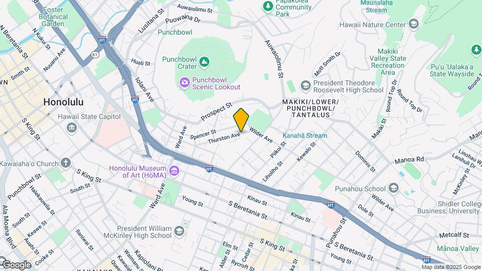 1565 Thurston Ave Mapa y Detalles de la Ubicación