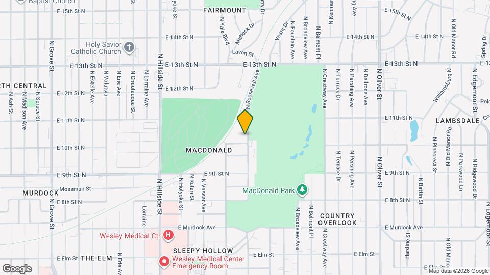 1111 N Roosevelt St Map and Location Details