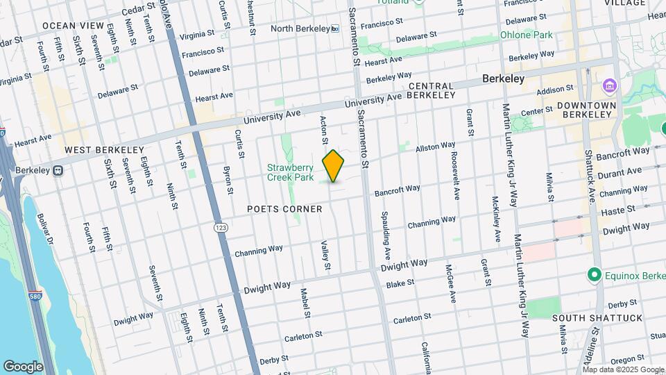 2227 Acton St Map and Location Details