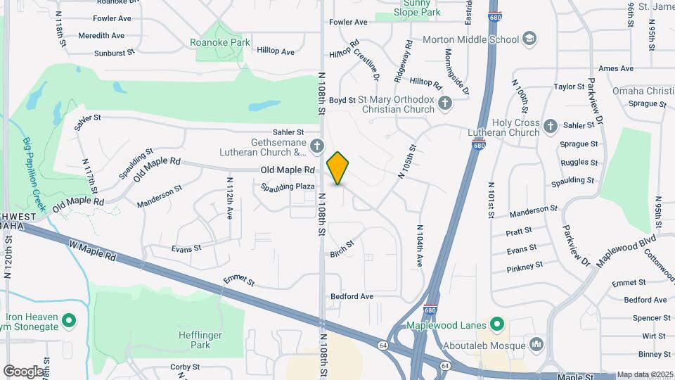 Northridge Apartments Map and Location Details