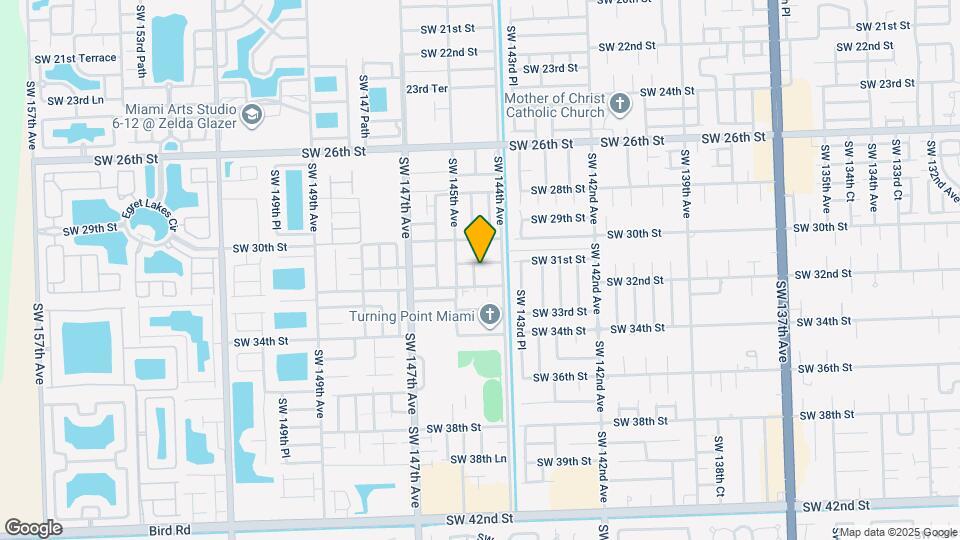 14432 SW 31st St Map and Location Details