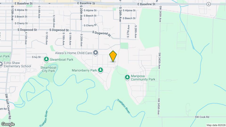 853 S 25th Ter Map and Location Details