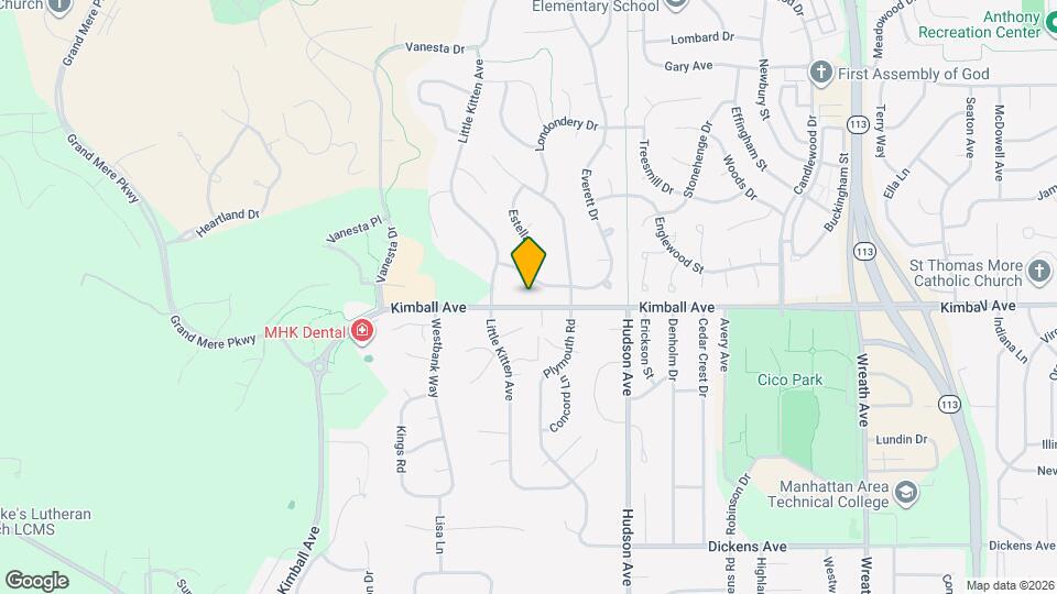 2002 Estella Dr Map and Location Details