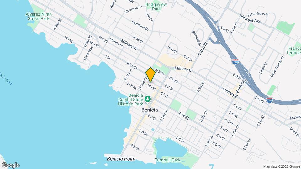 155 W I St Map and Location Details