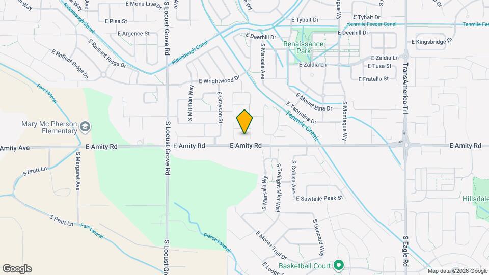 4747 S Highcliff Pl Map and Location Details