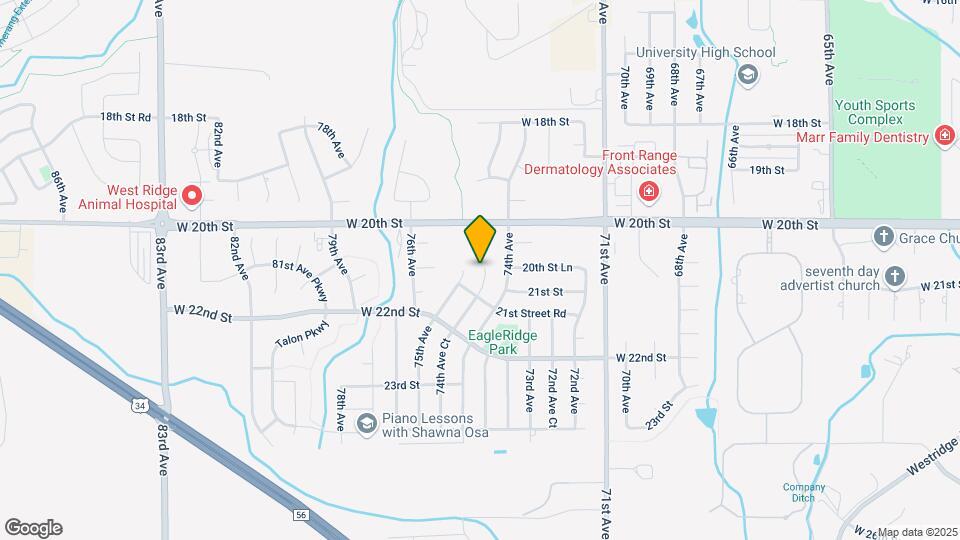 2113 74th Ave Ct Map and Location Details