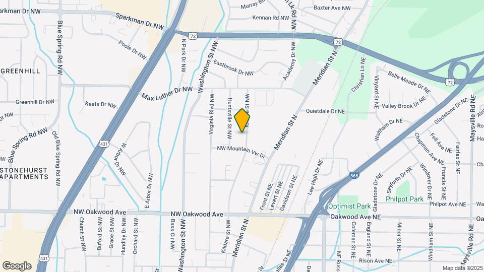 2411 Kildare St NW Map and Location Details