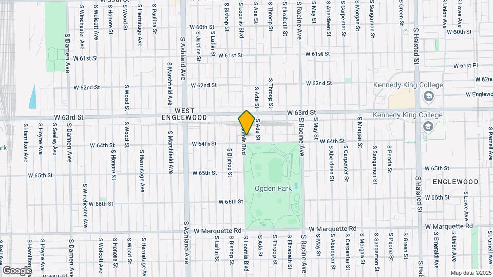 6351-6357 S Loomis Blvd Map and Location Details