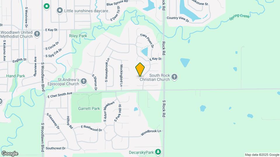 1713 E Cloverbrook Ct Map and Location Details