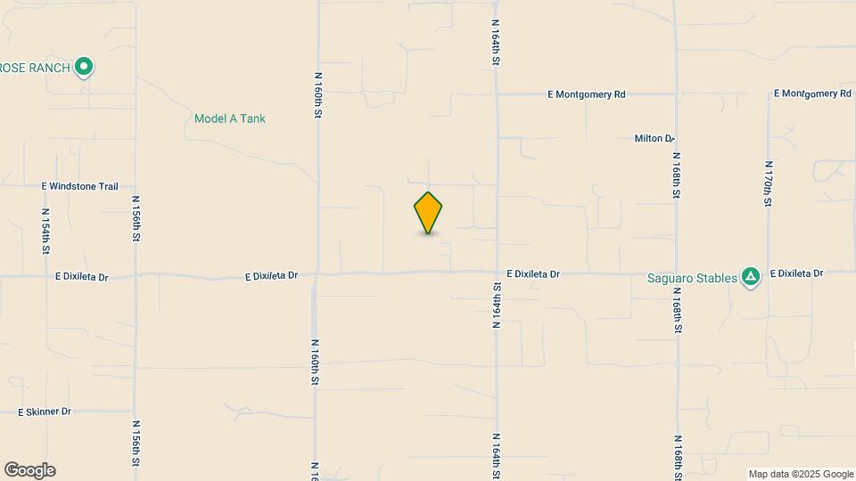 16214 E Dixileta Dr Map and Location Details