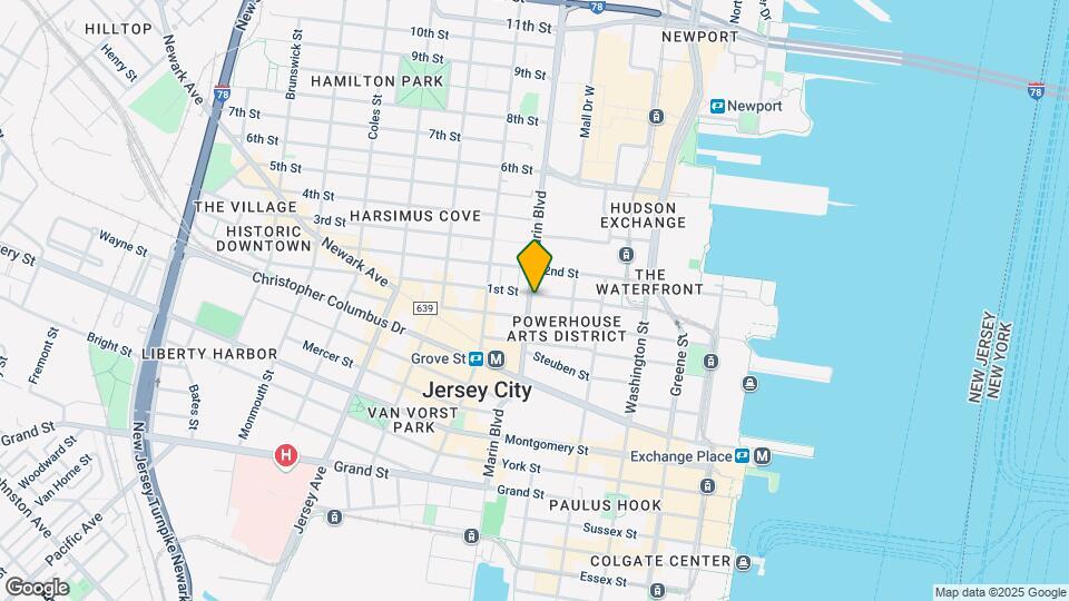 364 Marin Blvd Mapa y Detalles de la Ubicación