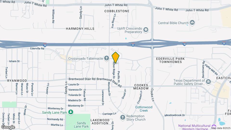 1501 Arbor Ridge Dr Map and Location Details