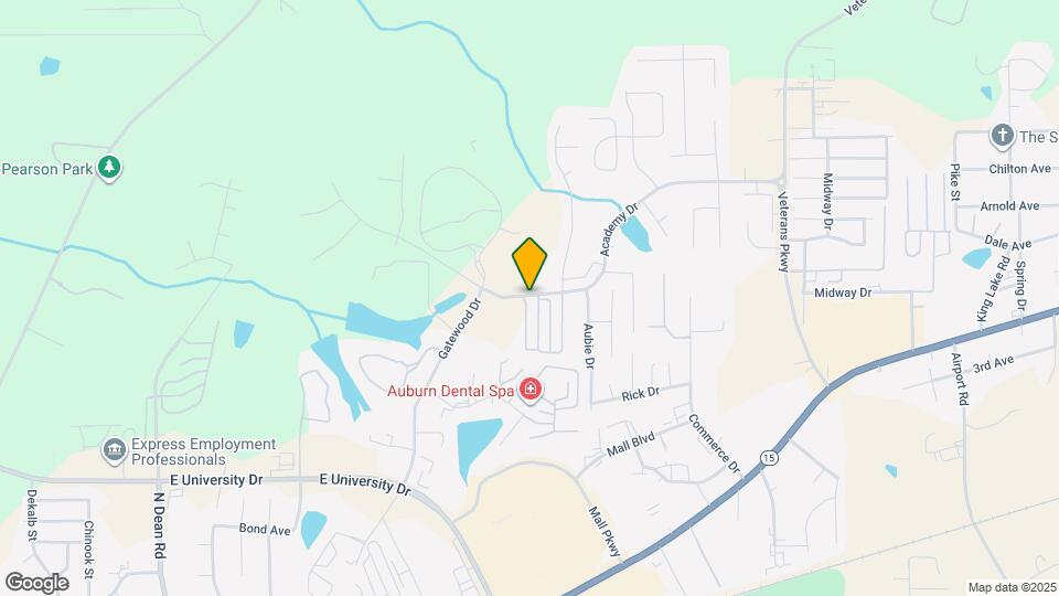 1642 Academy Dr Map and Location Details