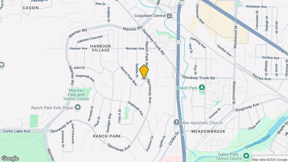 958 Ranch Park Way Map and Location Details