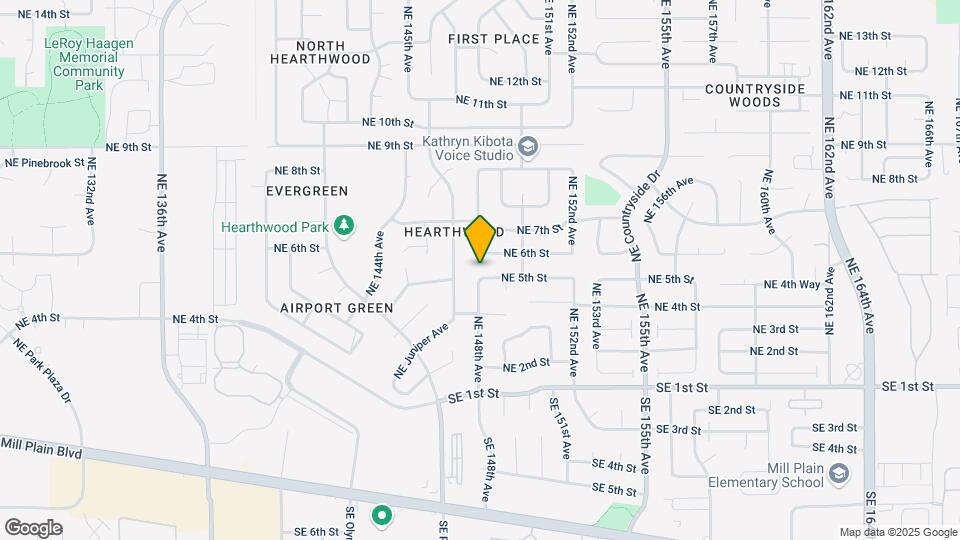 14800 NE 5th St Map and Location Details