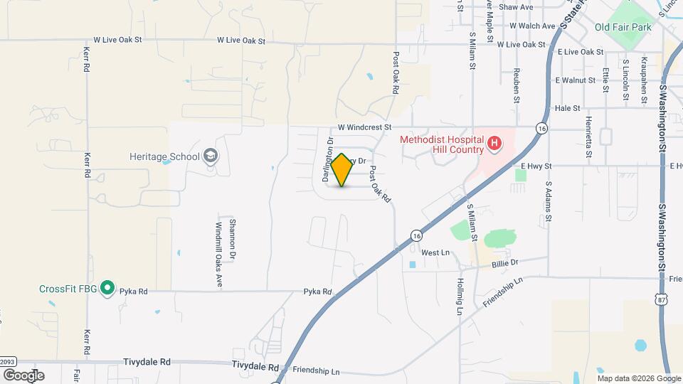 717 Darlington Dr Map and Location Details