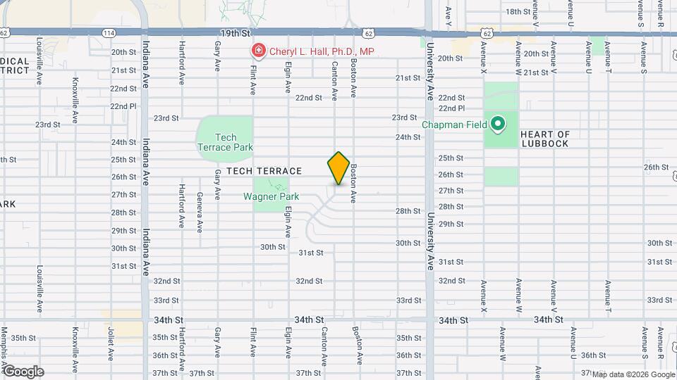 2710 27th St Map and Location Details