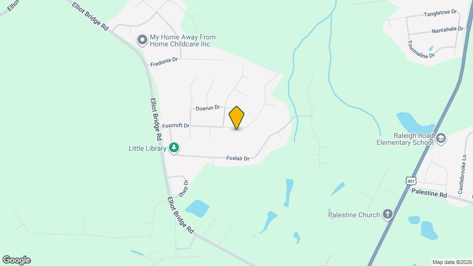 853 Foxcroft Dr Map and Location Details