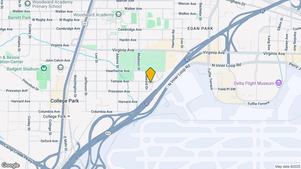 3661 Princeton Ave Map and Location Details