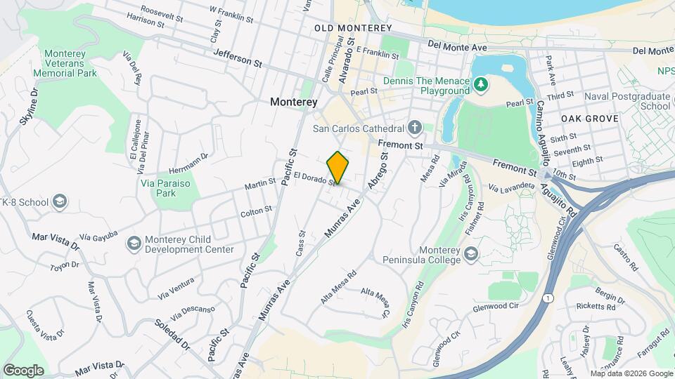 167 El Dorado St Map and Location Details