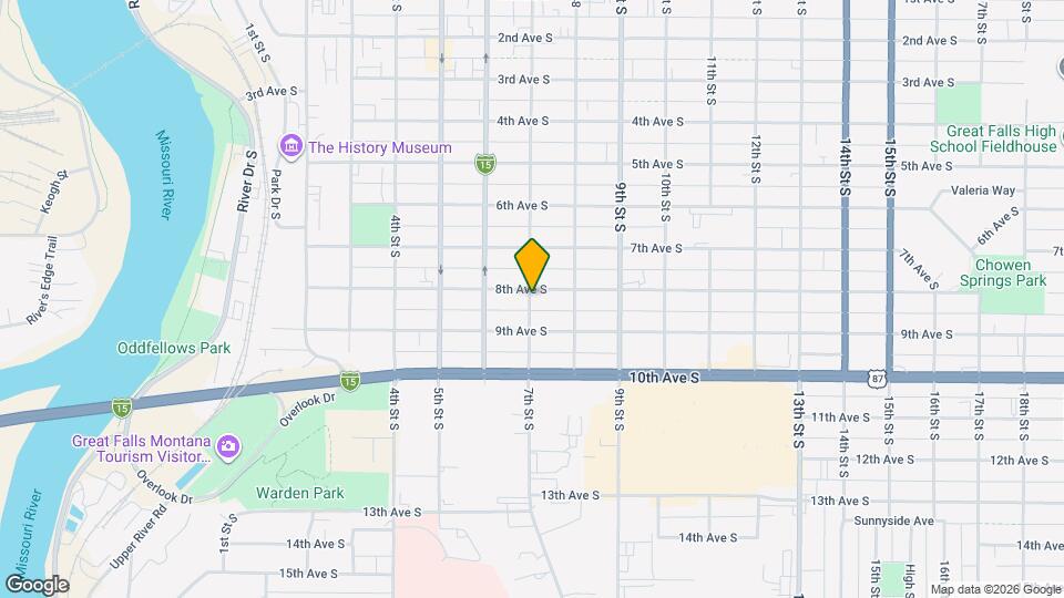 817 7th St S Map and Location Details