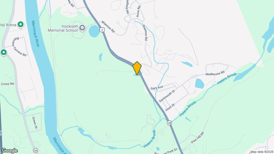 1465 Hooksett Rd Map and Location Details