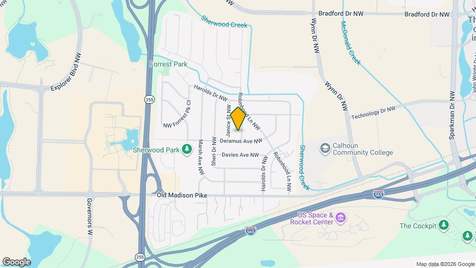 6208 Stratford Ct NW Map and Location Details