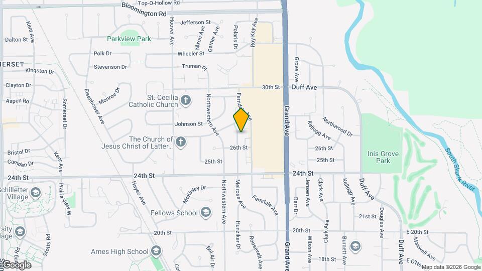 2622 Melrose Ave Map and Location Details