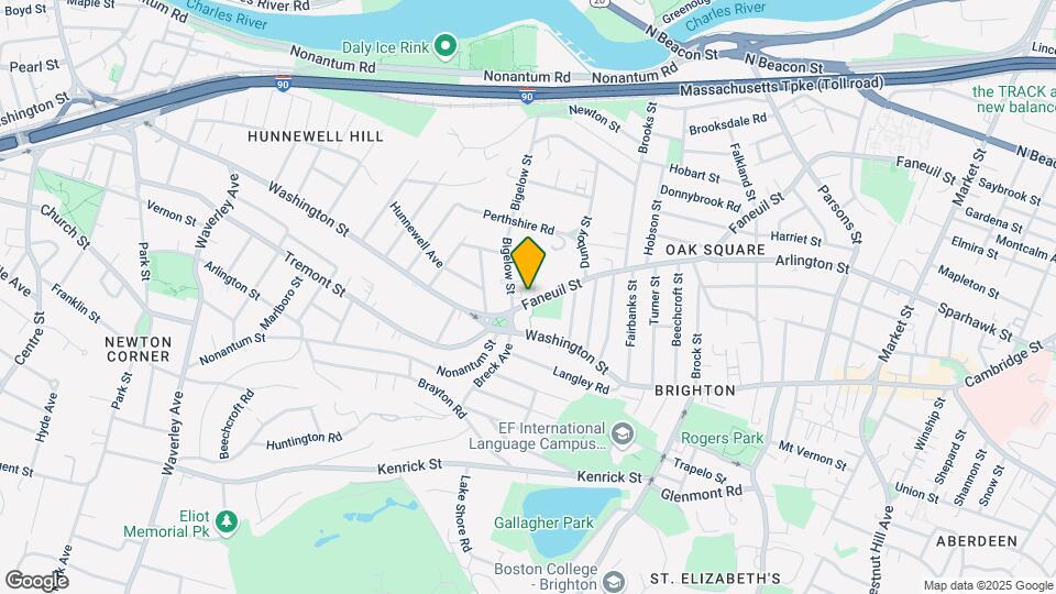 393 Faneuil St Map and Location Details