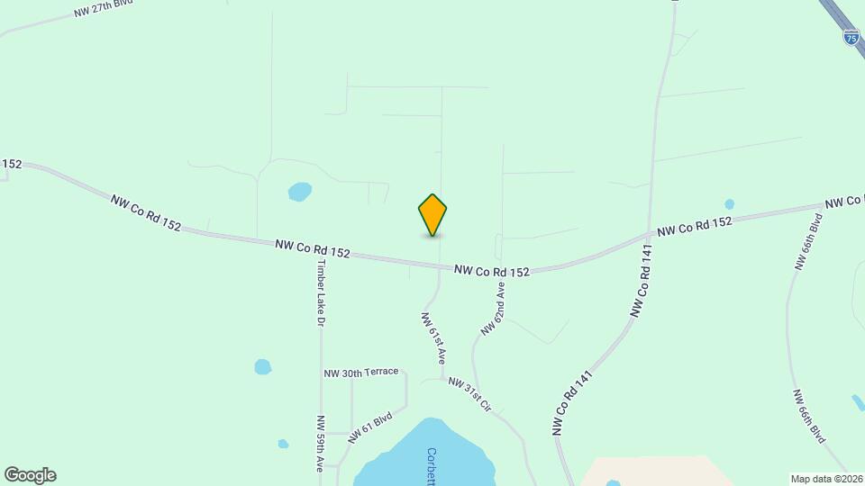 6834 NW Co Rd 152 Map and Location Details