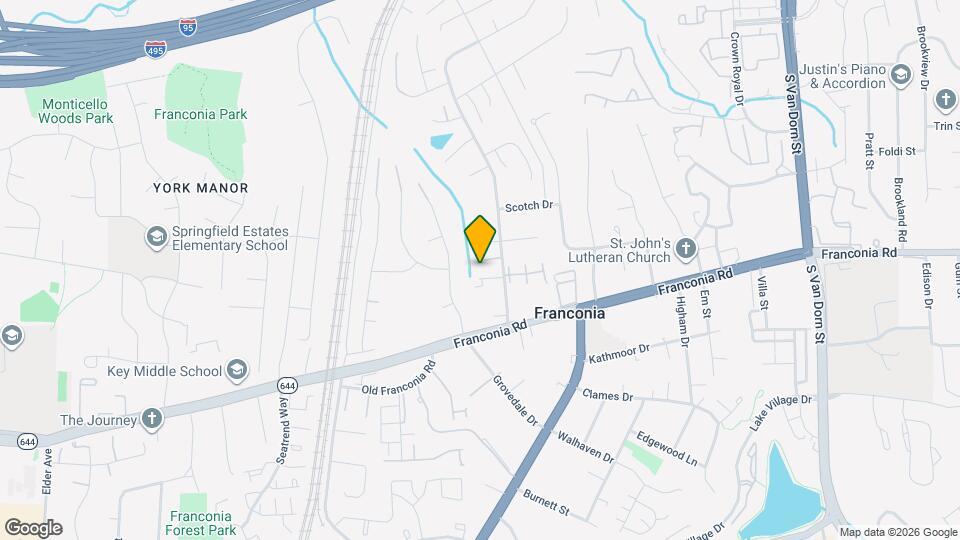 6124 Valley View Dr Mapa y Detalles de la Ubicación
