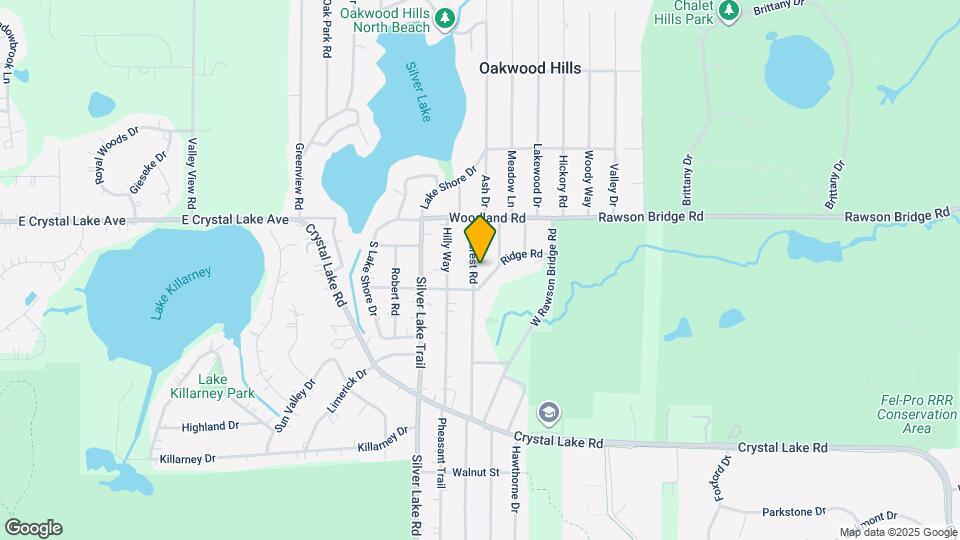 6204 Hillcrest Rd Map and Location Details