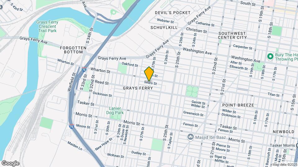 2700 Sears St Map and Location Details